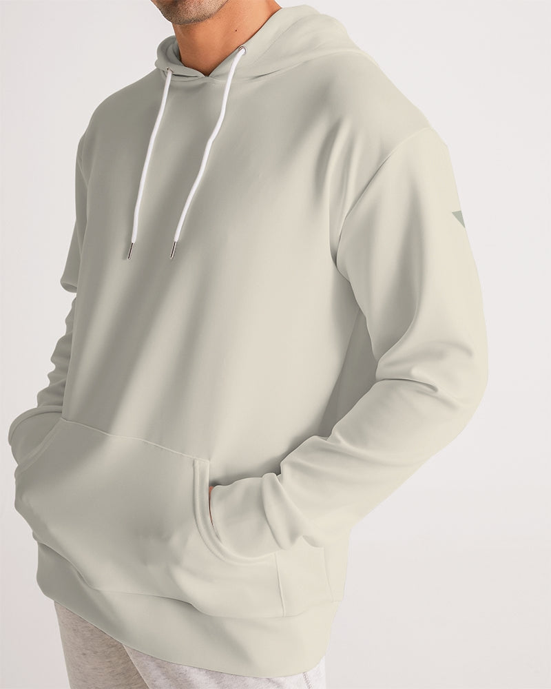 Solid State Of Mind Cream Men's Hoodie