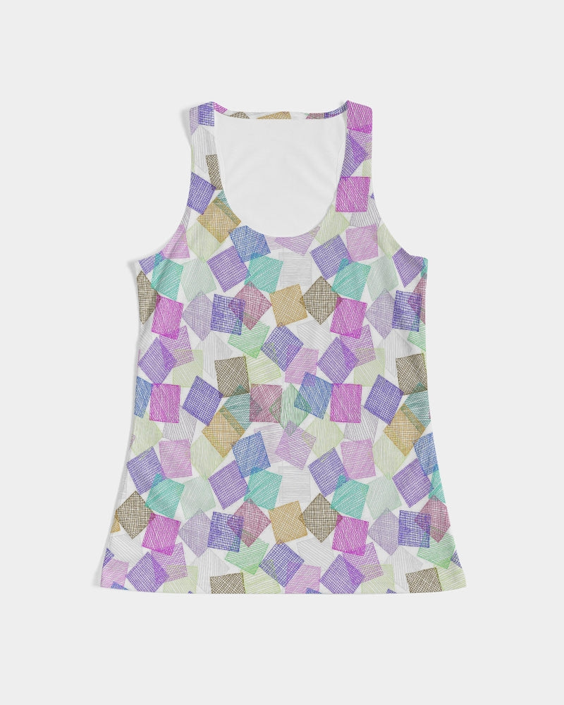 Boxes White Women's Tank