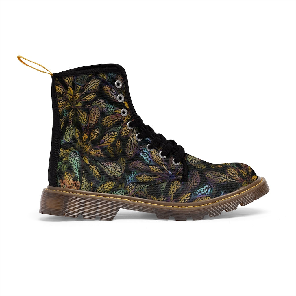 Desert Sunset Men's Canvas Boots