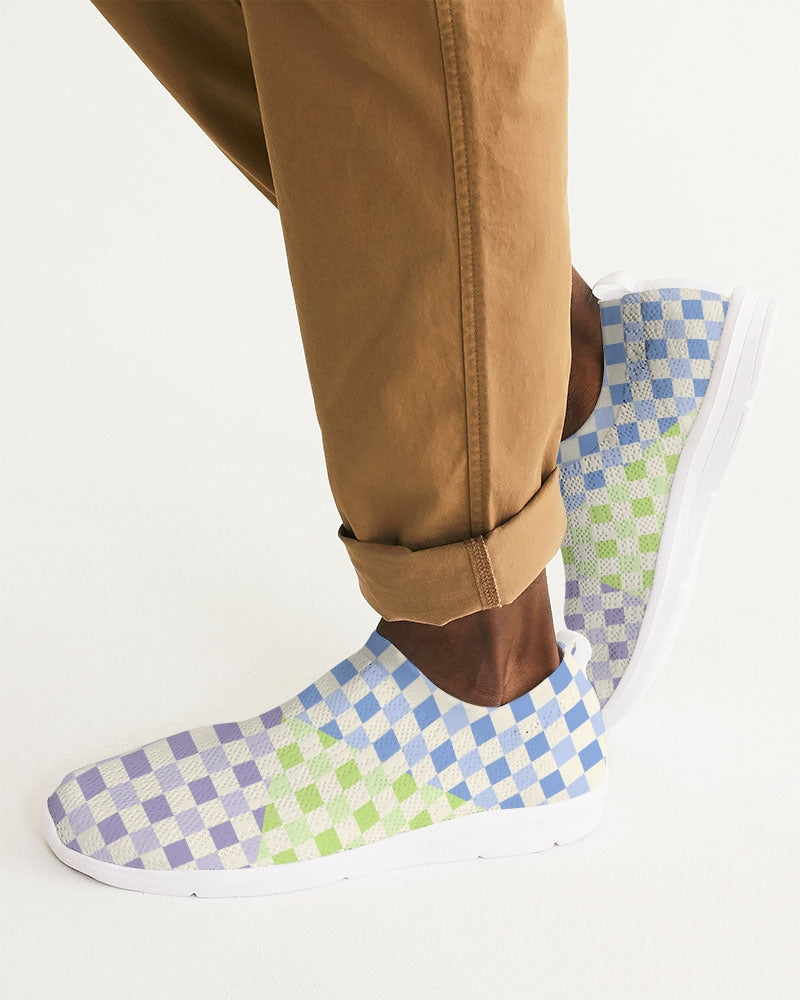 Criss Cross Check Multi Men's Slip-On Flyknit Shoe