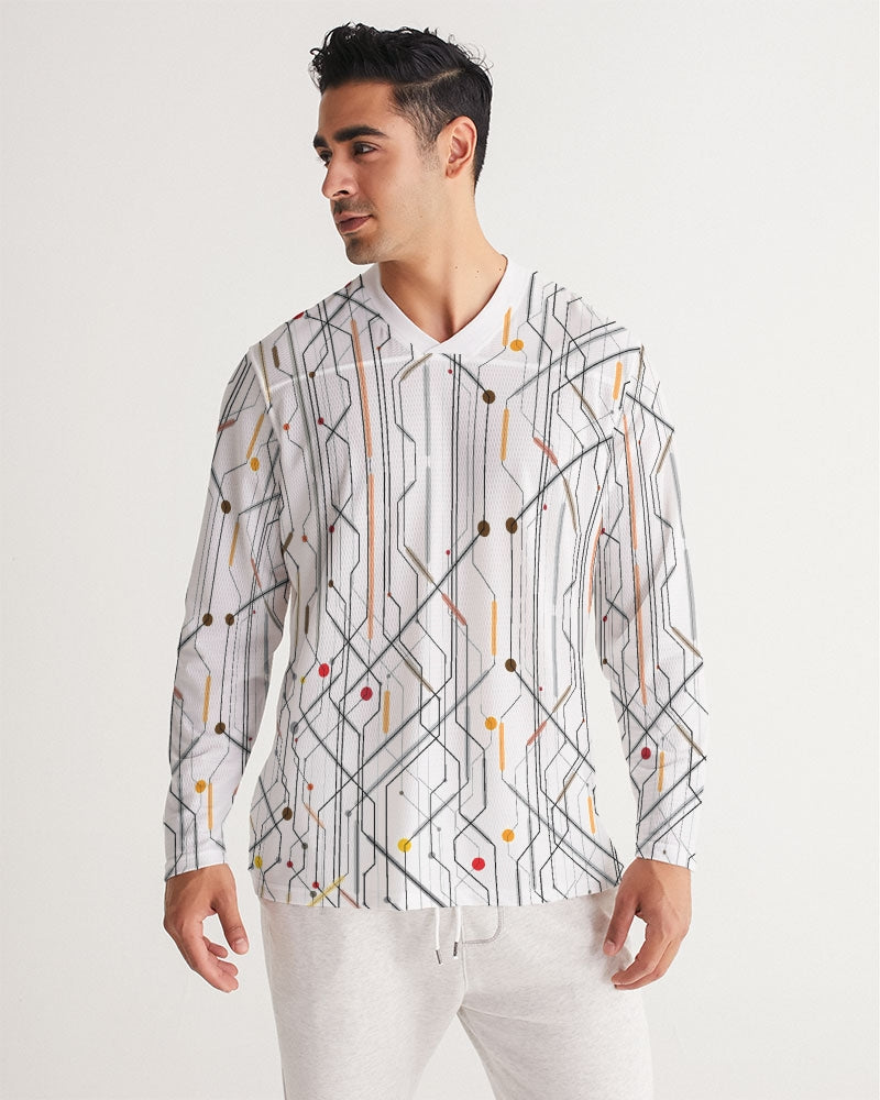 Circuit Men's Long Sleeve Sports Jersey