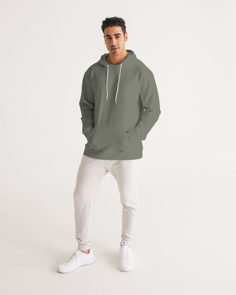 Solid State Of Mind Olive Men's Hoodie