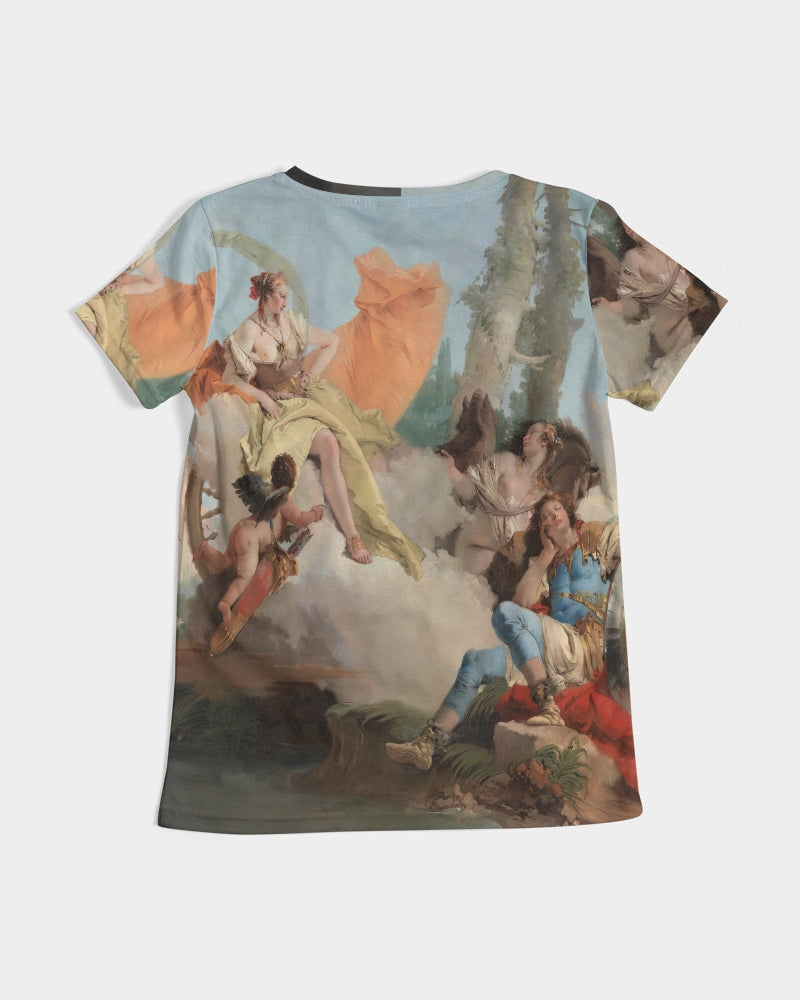 Classic Chilling Women's V-Neck Tee | Always Get Lucky