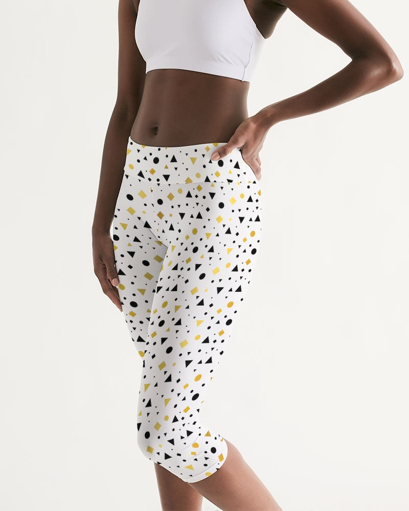 New Dots Women's Mid-Rise Capri