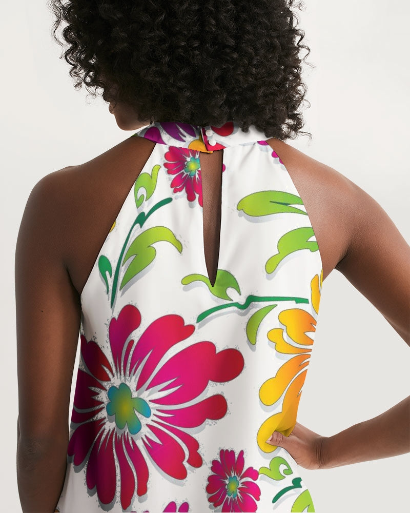 Sum Sum Summertime Women's Halter Dress