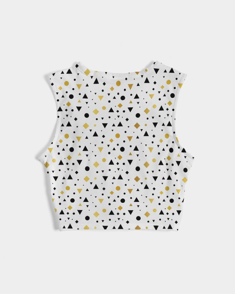 New Dots Women's Twist-Front Tank