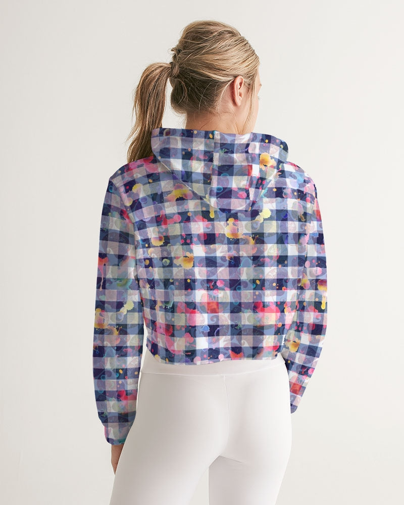 Style Explosion Women's Cropped Hoodie |Always get Lucky