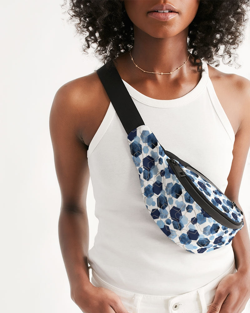 Night Diamonds Crossbody Sling Bag