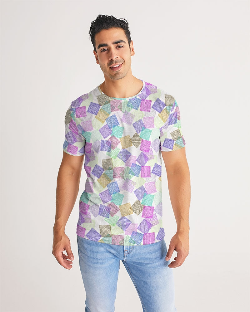 Boxes White Men's Tee