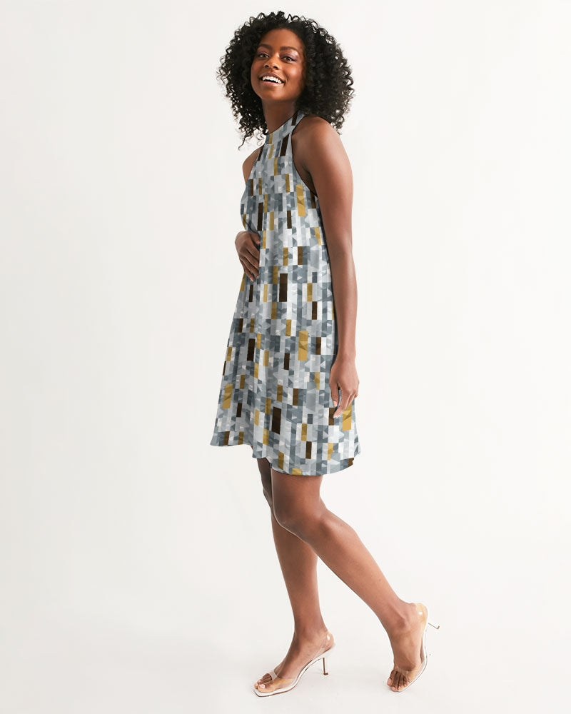 Carrara Women's Halter Dress | Always Get Lucky