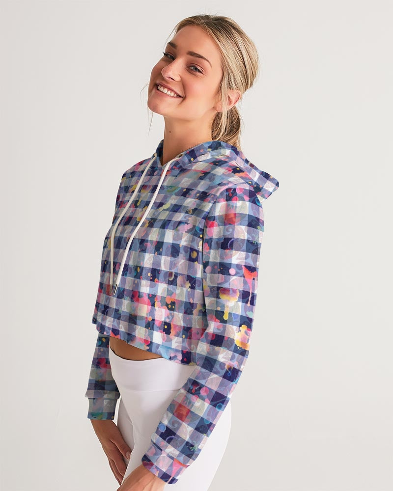 Style Explosion Women's Cropped Hoodie |Always get Lucky