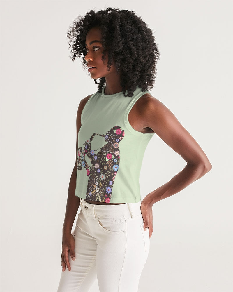 Jazz Man Women's Cropped Tank