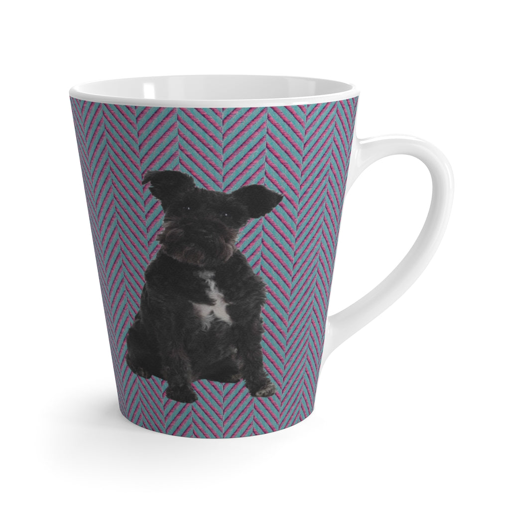 Schnauzer Latte Mug