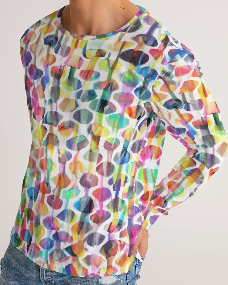 Vieste Men's All-Over Print Long Sleeve Tee