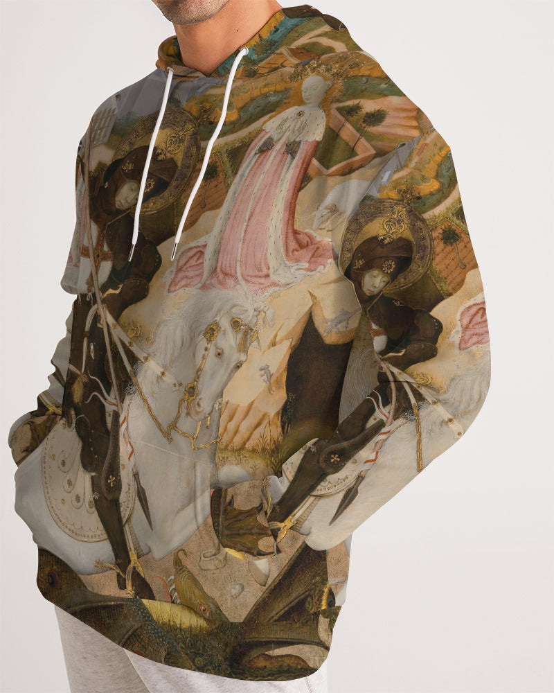 St. George And The Dragon Men's Hoodie | Always Get Lucky