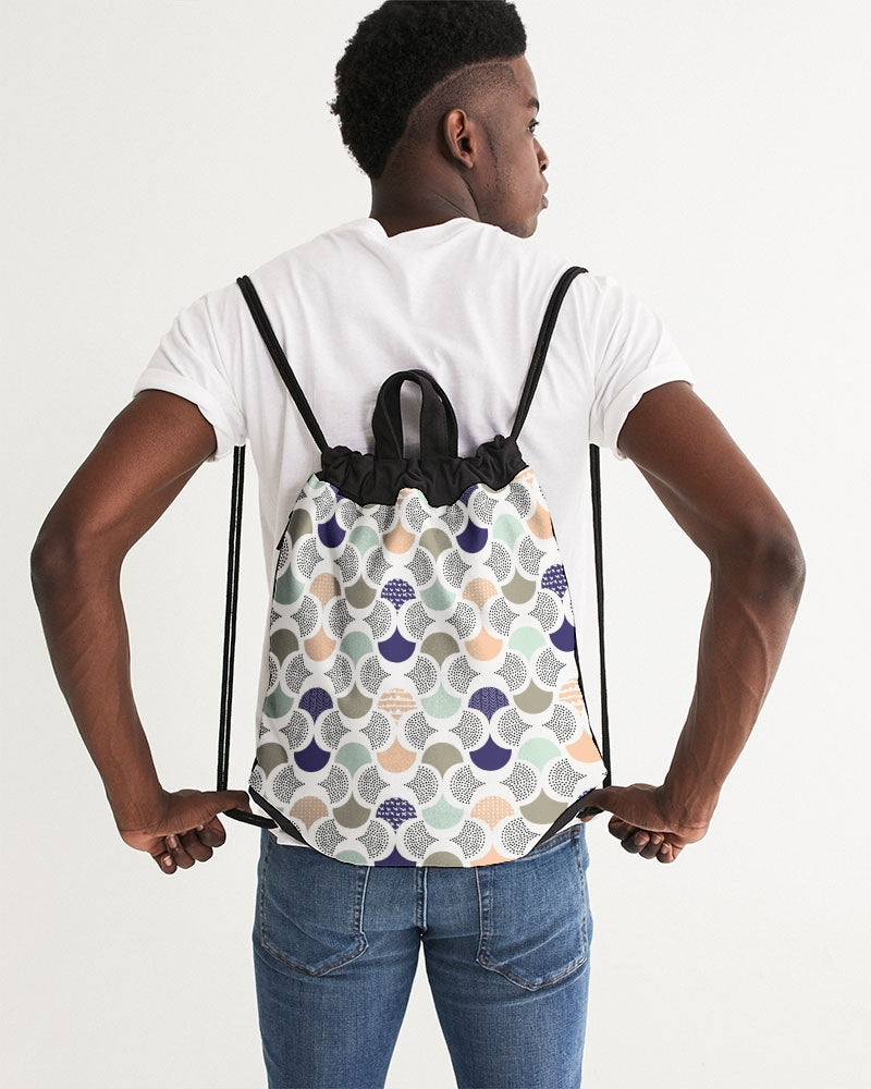 Shells Canvas Drawstring Bag