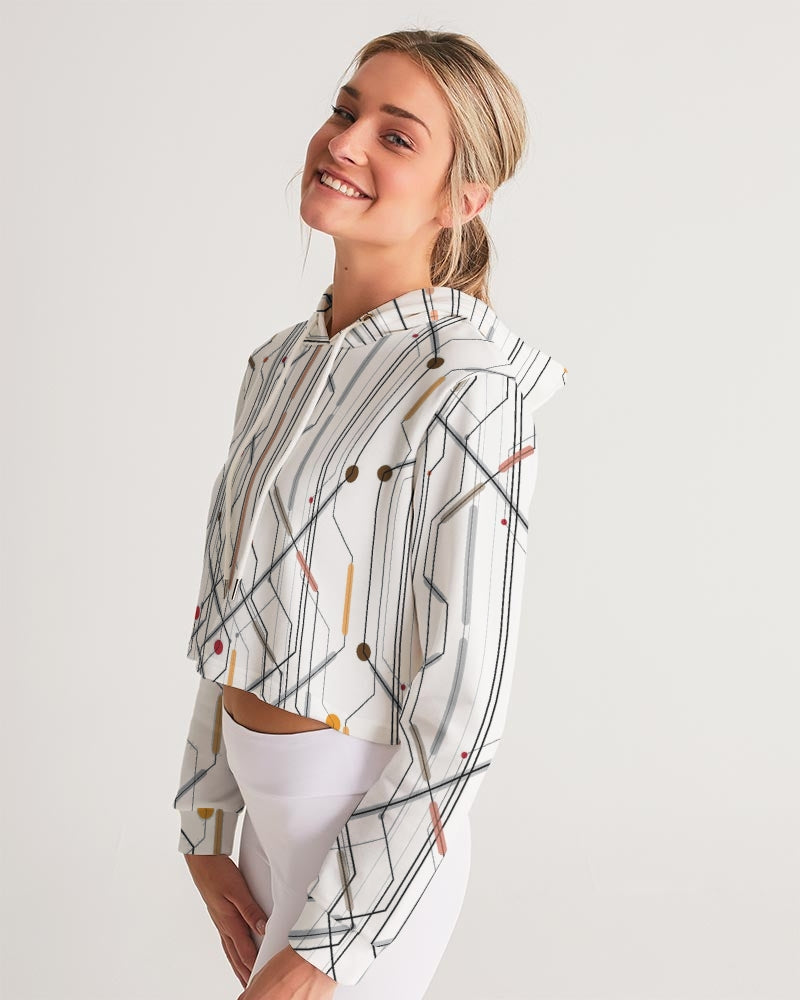 Circuit Women's Cropped Hoodie