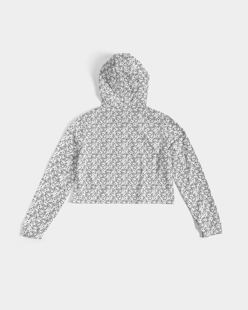 Roll The Dice Women's Cropped Hoodie | Always Get Lucky