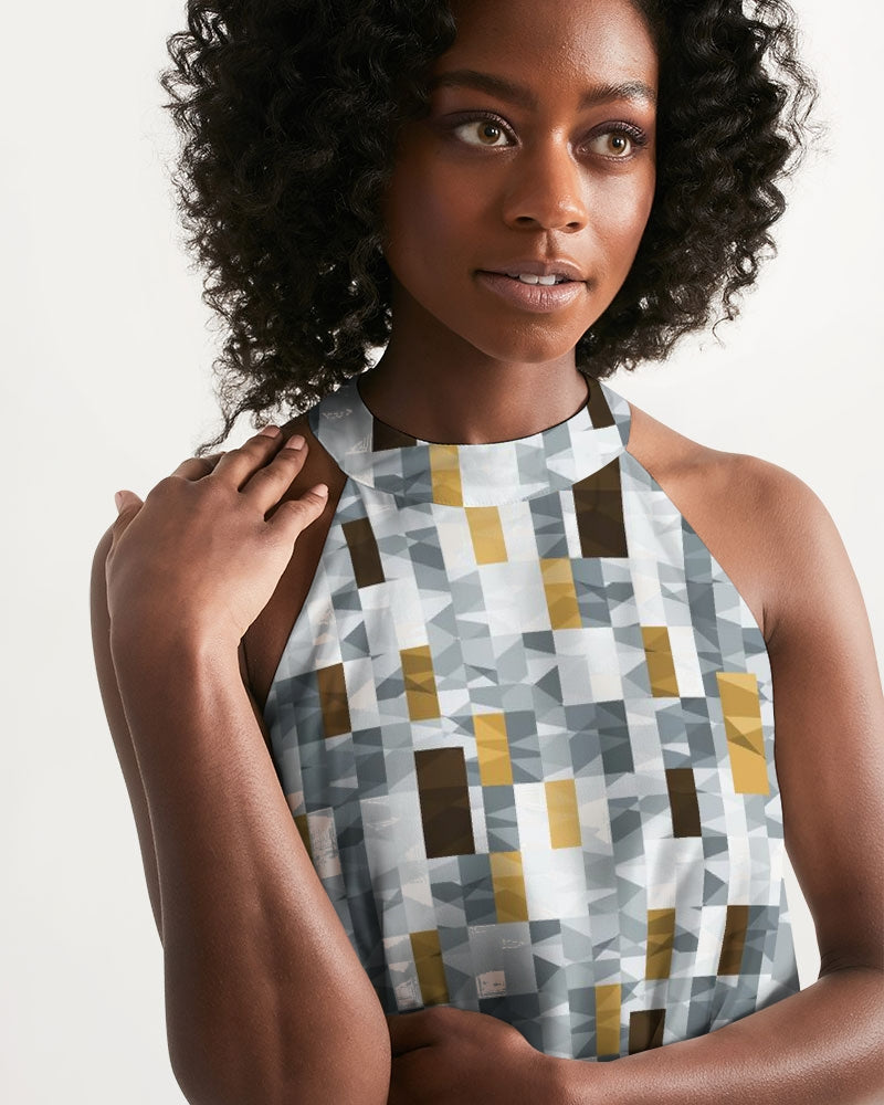 Carrara Women's Halter Dress | Always Get Lucky