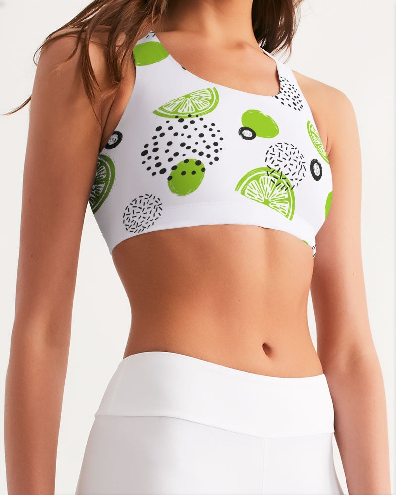 Lime-et-less Women's Seamless Sports Bra