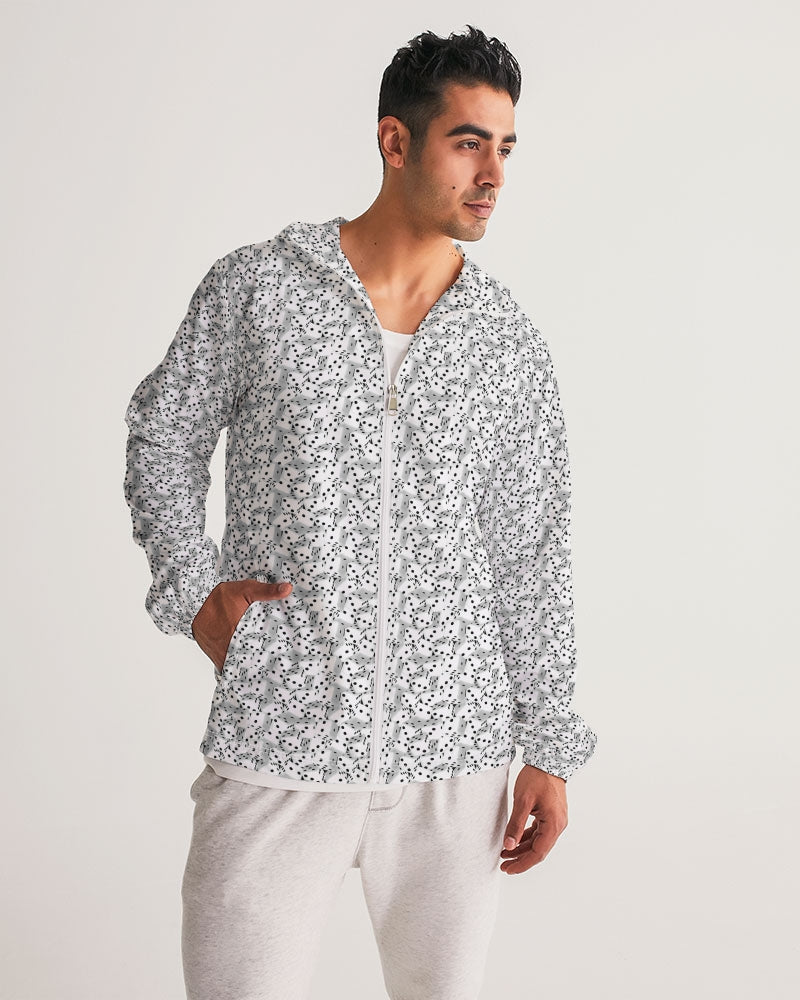Roll The Dice Men's Windbreaker | Always Get Lucky