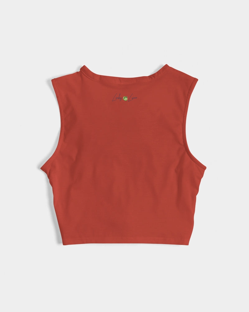 Signature Lucky Lime Paprika Women's Twist-Front Tank
