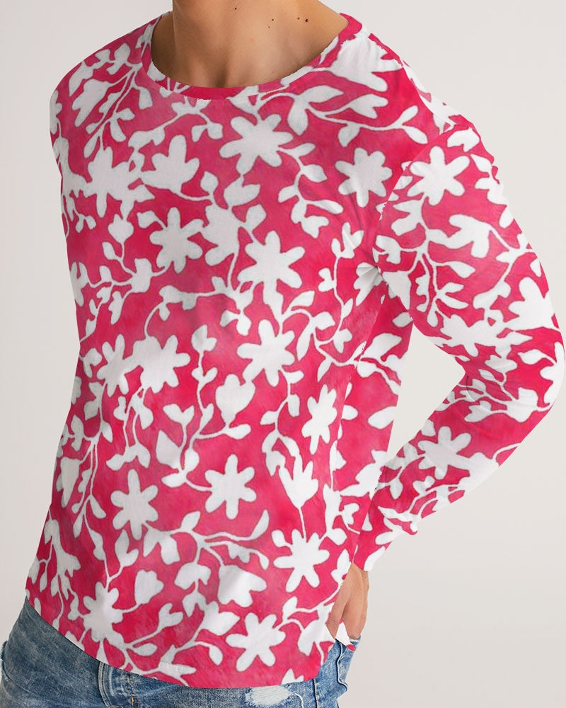 Camo Flower Flame Men's Long Sleeve Tee