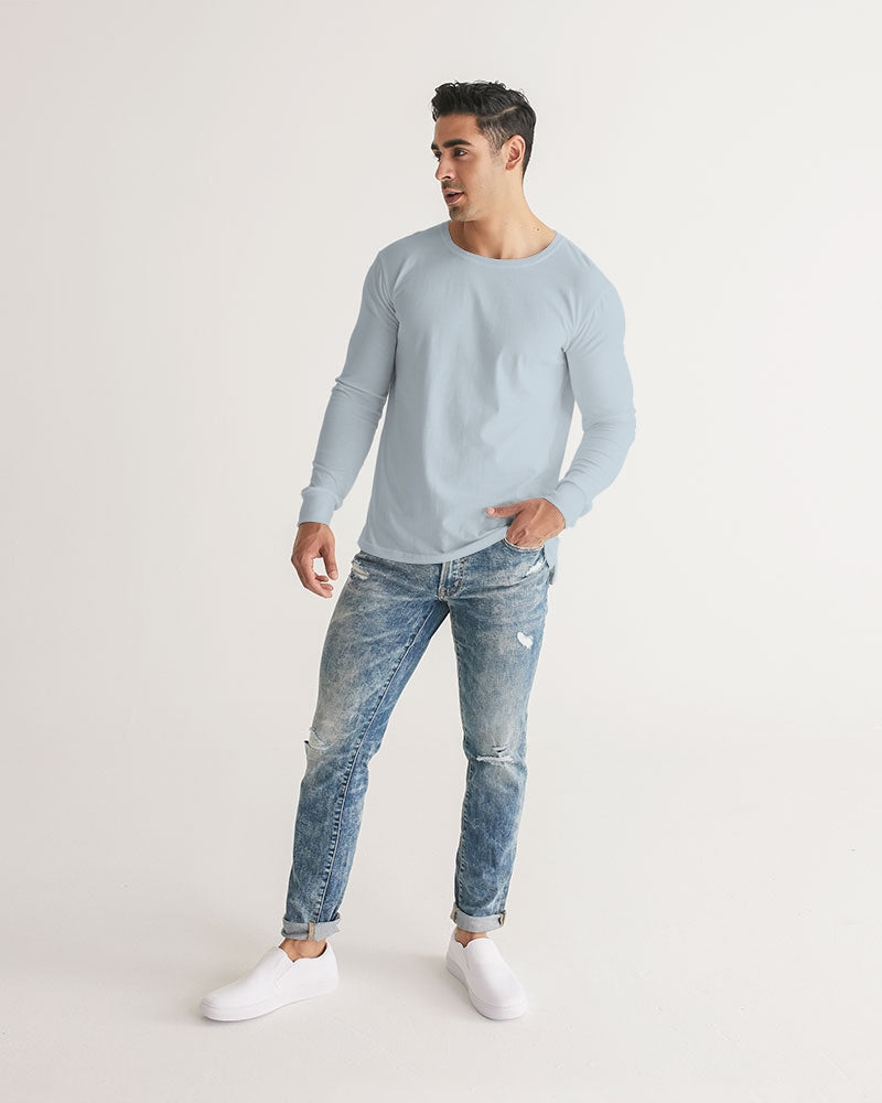 Solid State Of Mind Sky Men's Long Sleeve Tee