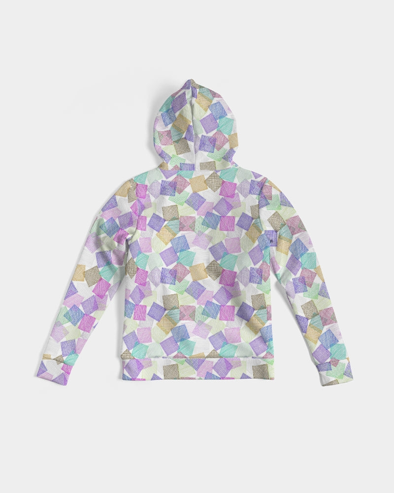 Boxes White Women's Hoodie