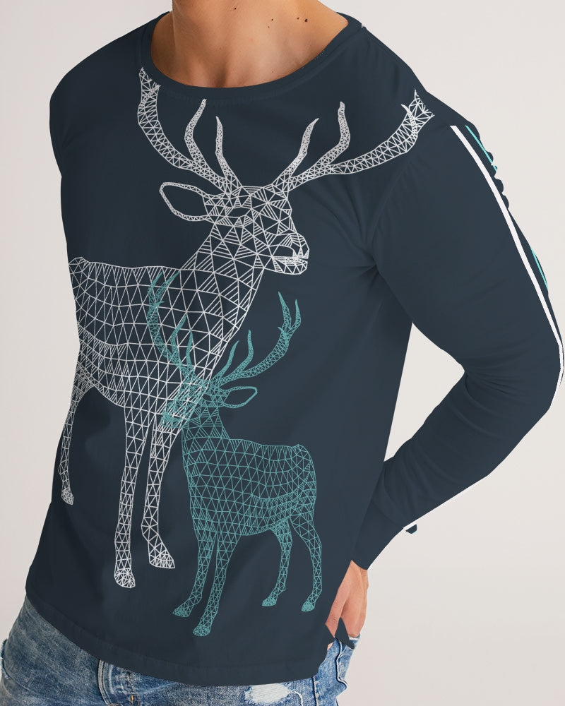 Norway Holiday Navy Men's Long Sleeve Tee