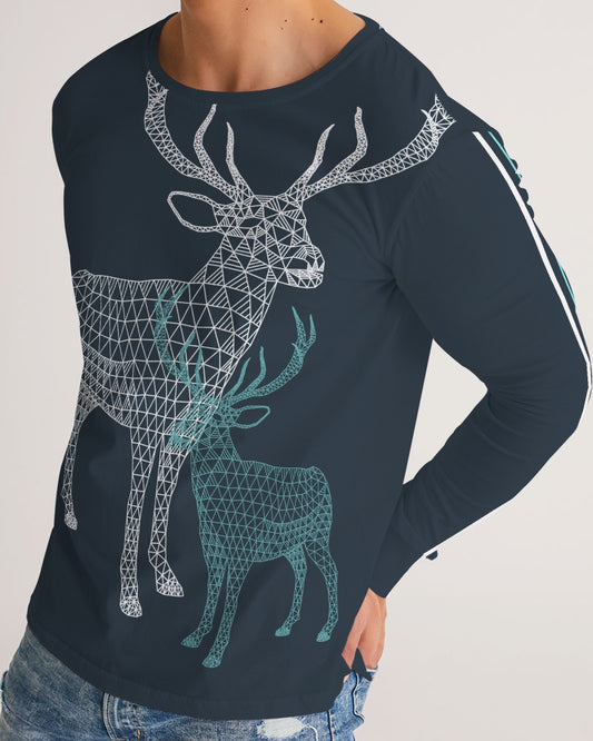 Norway Holiday Navy Men's Long Sleeve Tee