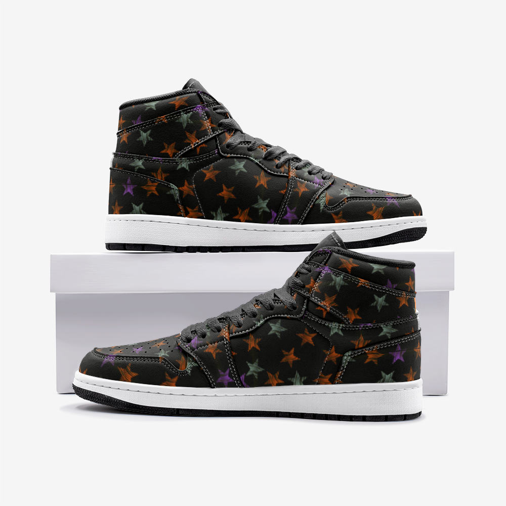 Dallas Black Unisex Hightop Sneaker from Vluxe by Lucky Nahum