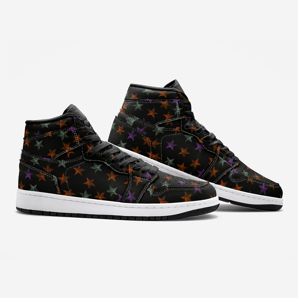 Dallas Black Unisex Hightop Sneaker from Vluxe by Lucky Nahum