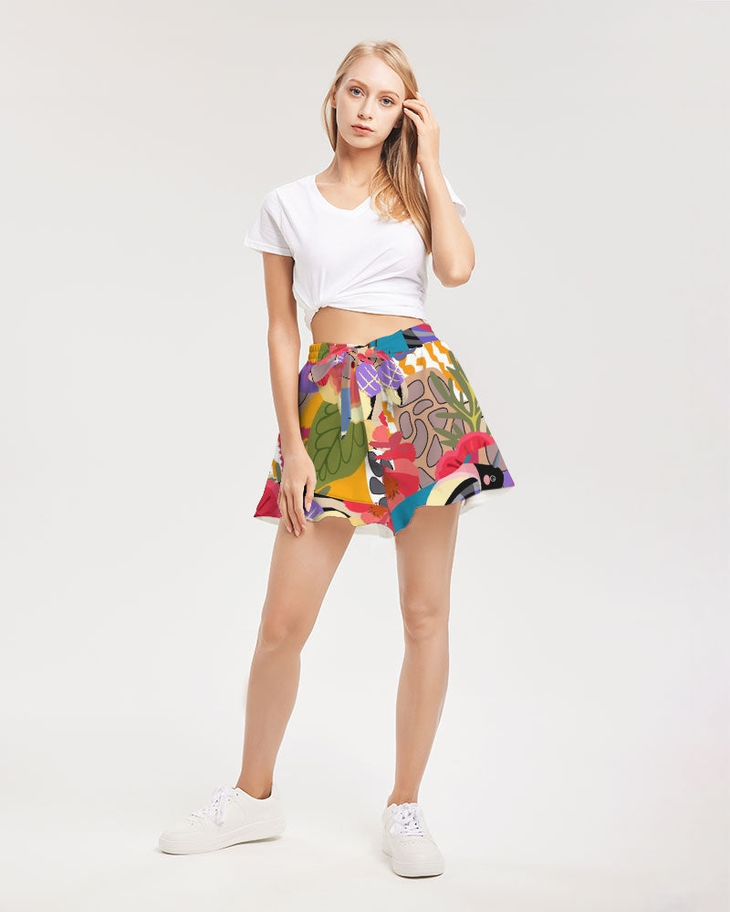 Bird of Paradise Women's Ruffle Shorts