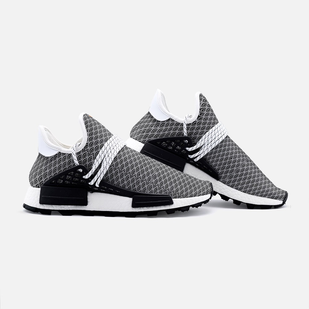 Vluxe by Lucky Nahum Monaco Black Unisex Lightweight Comfort Shoes