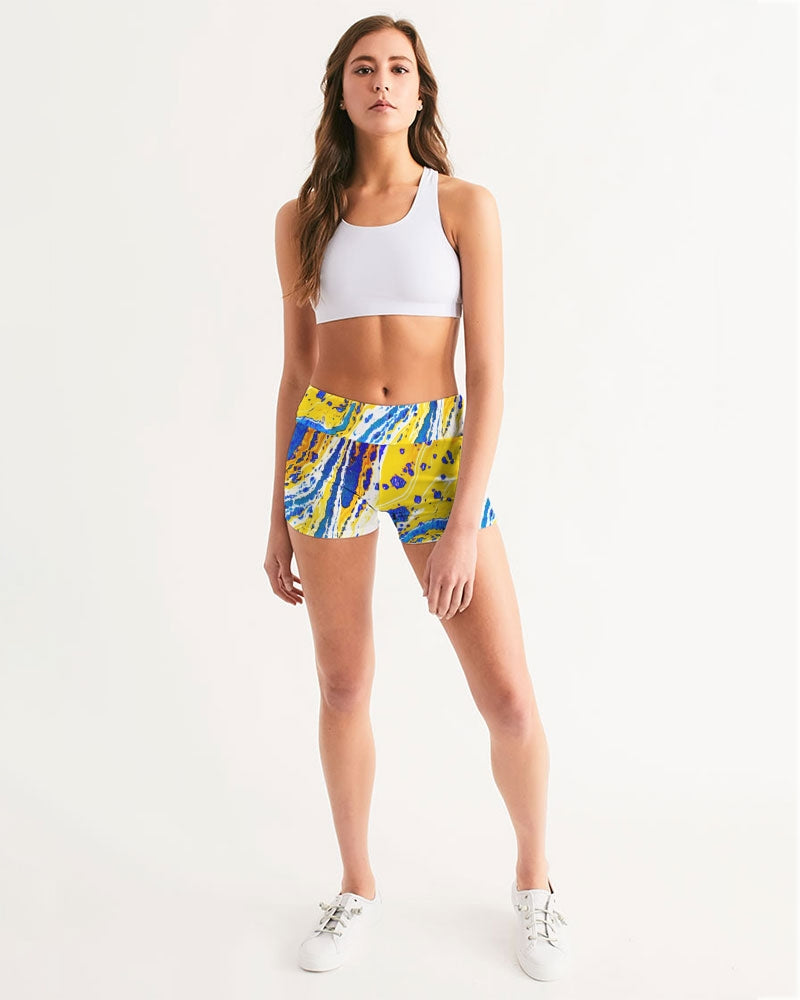 Splash Women's Mid-Rise Yoga Shorts