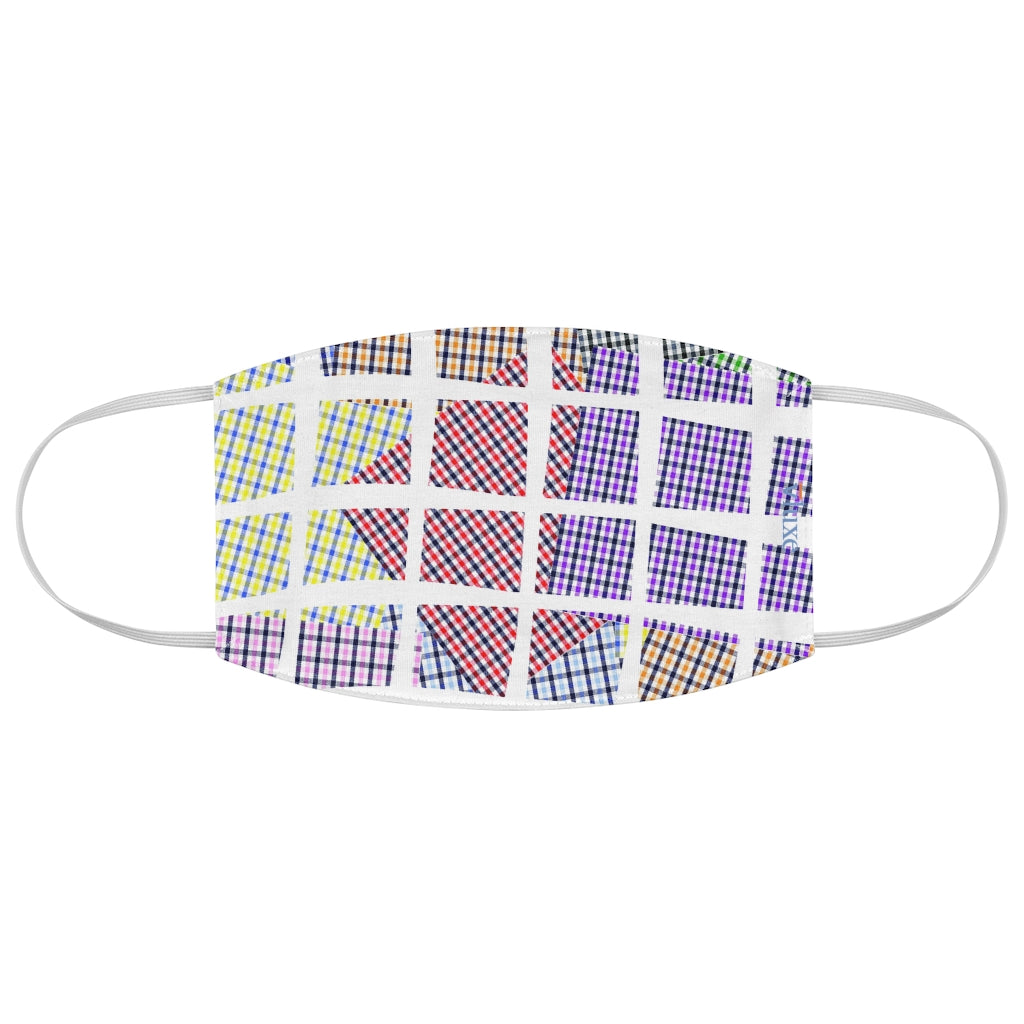 Framed Patches Double Layer Fabric Face Mask