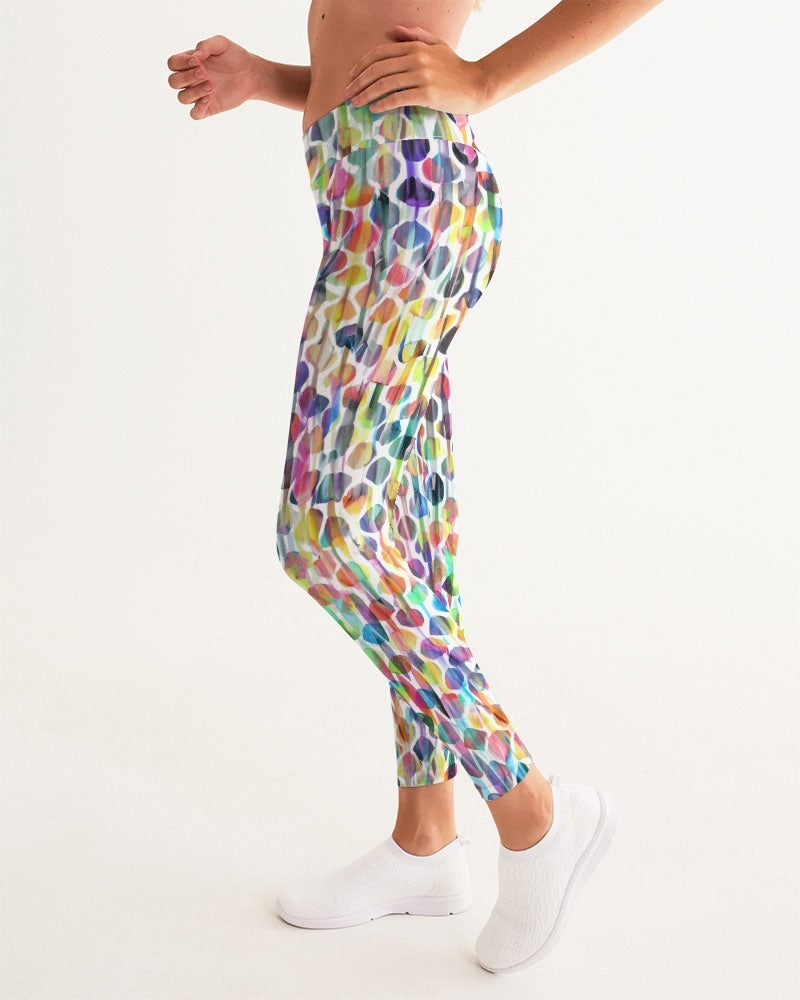 Vieste Women's All-Over Print Yoga Pants