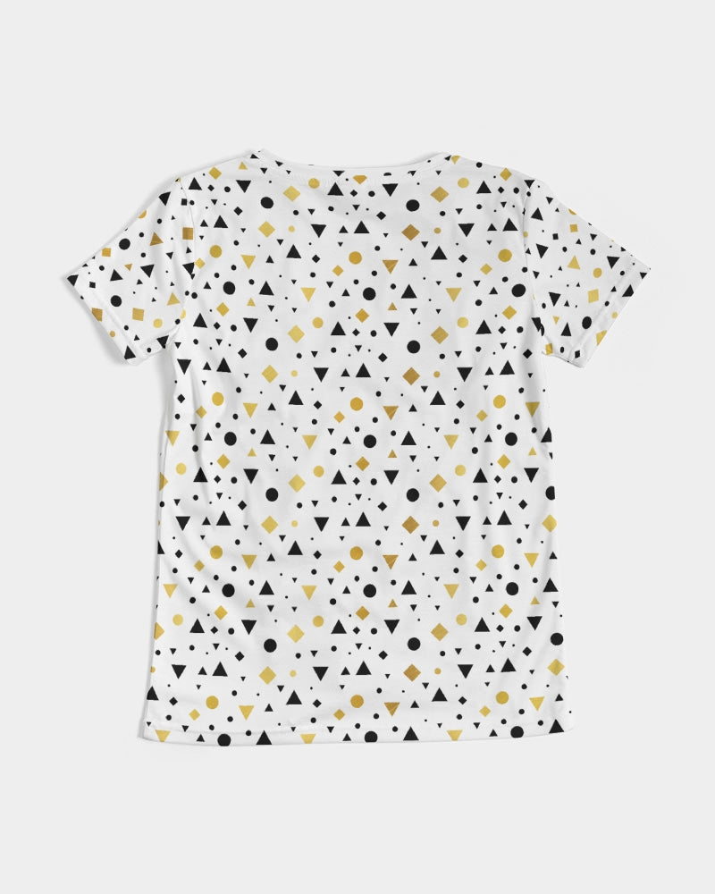 New Dots Women's V-Neck Tee
