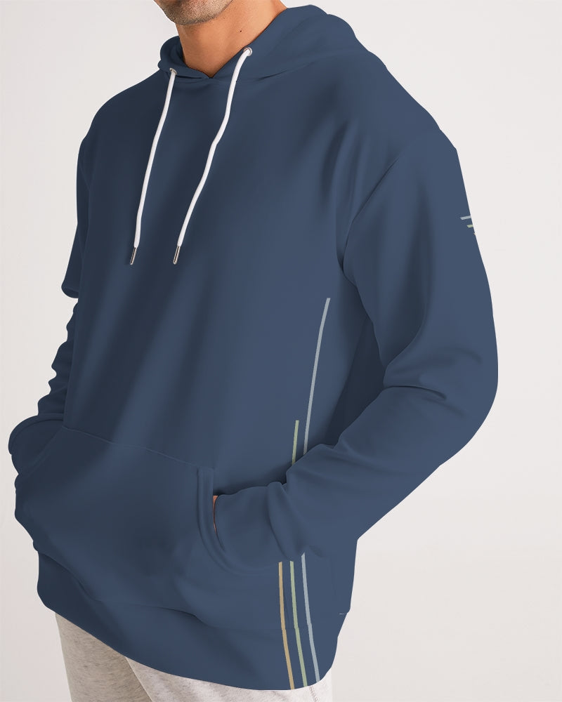Forever Blue Peacock Men's Hoodie