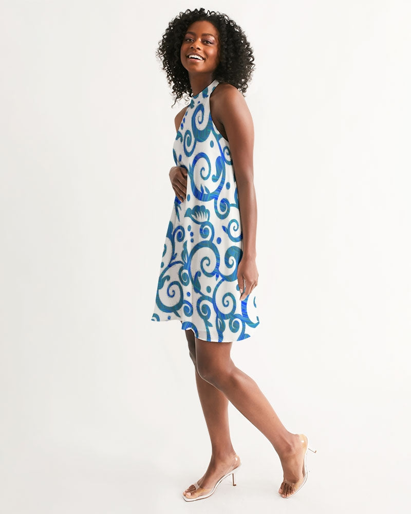 Bali High Women's Halter Dress | Always Get Lucky