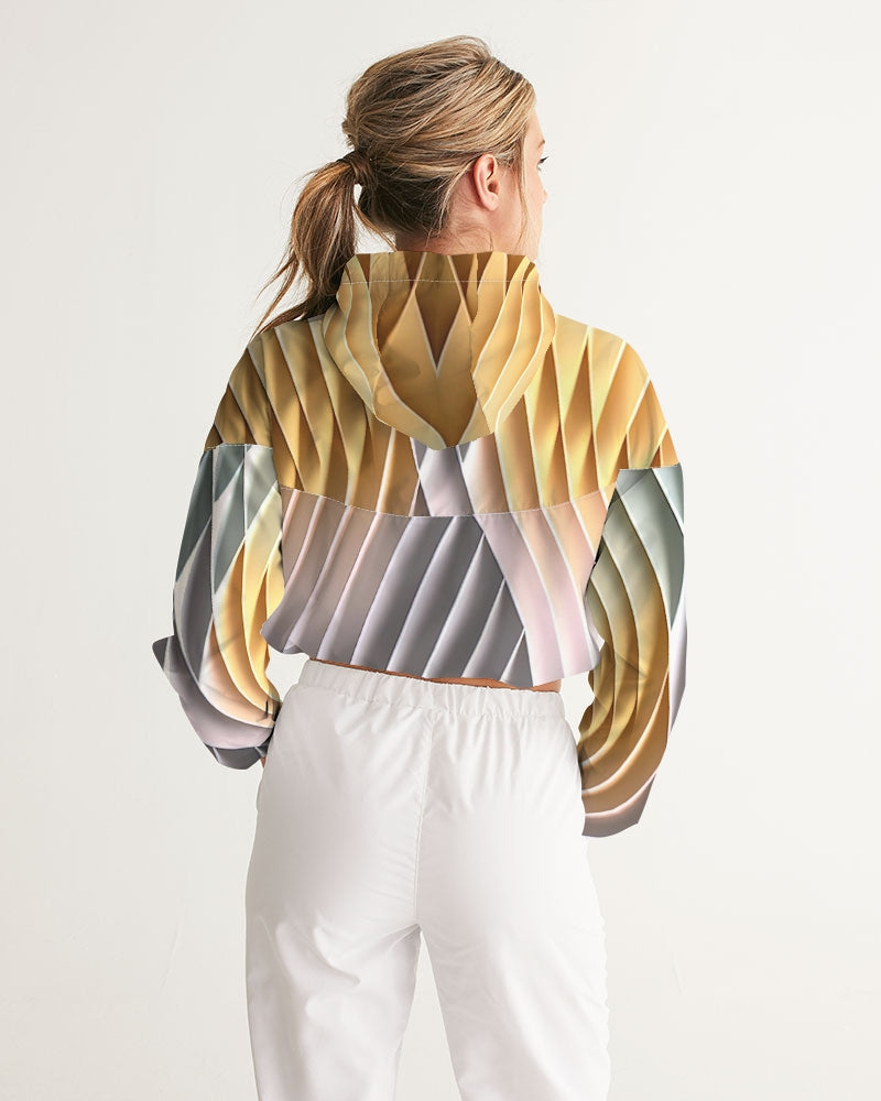 Futura Women's Cropped Windbreaker | Always Get Lucky