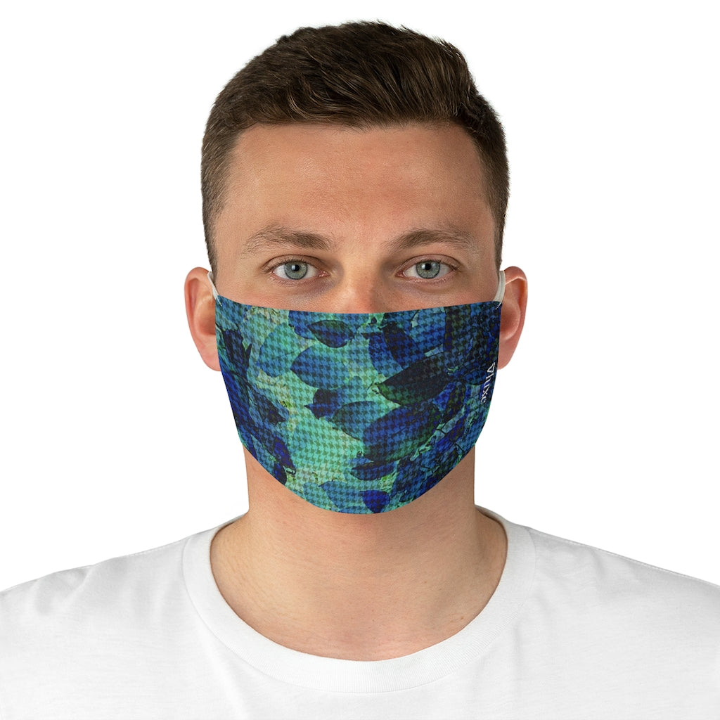Night Garden Double Layer Fabric Face Mask
