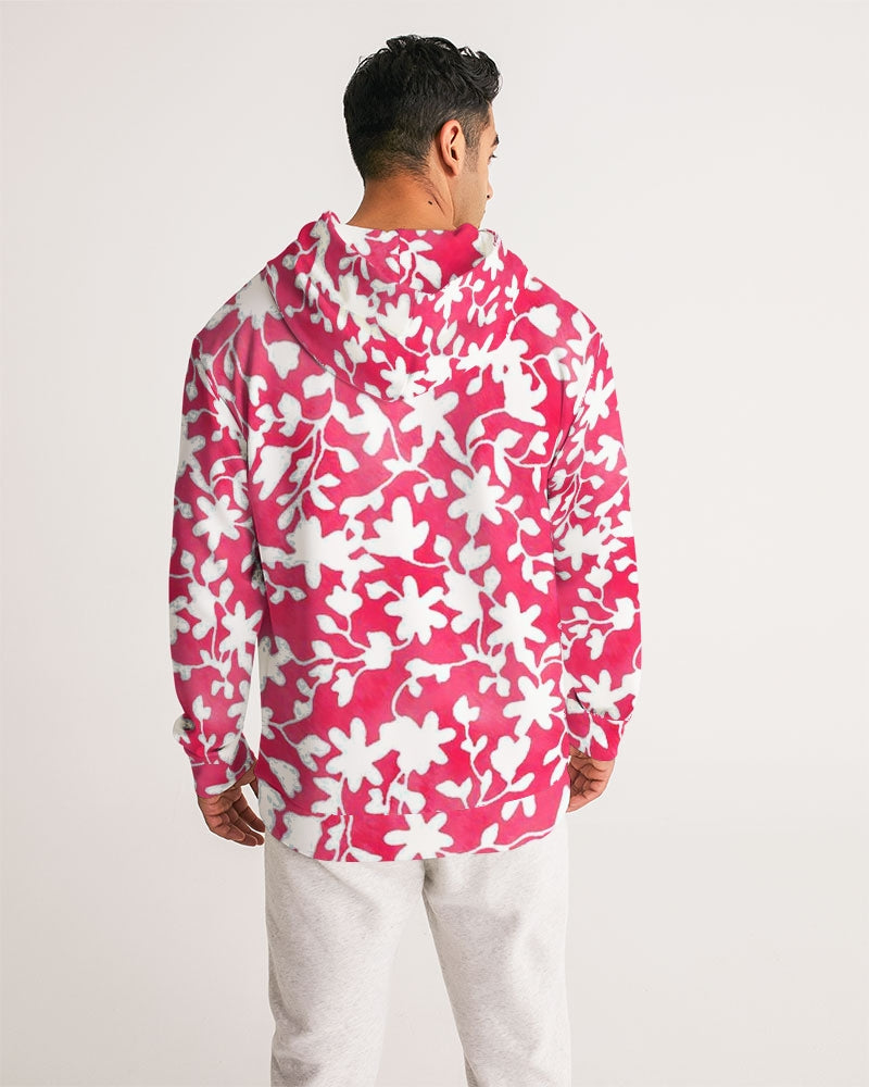 Camo Flower Flame Men's Hoodie