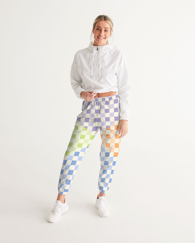 Criss Cross Check Multi Women's Track Pants