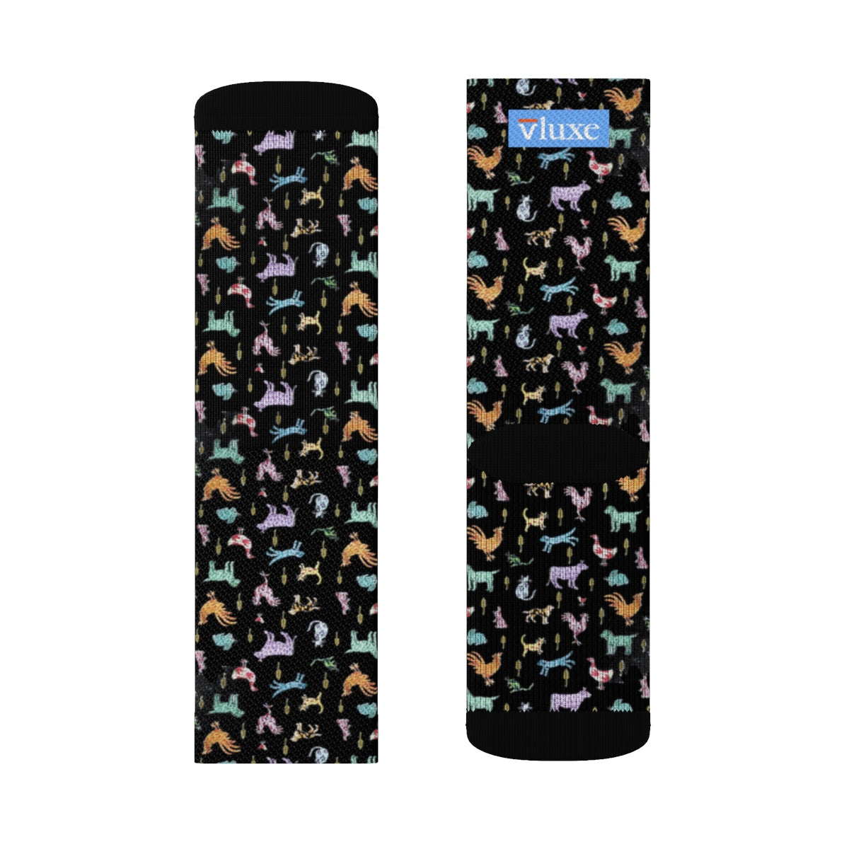 Noah's Fantasy Black Socks