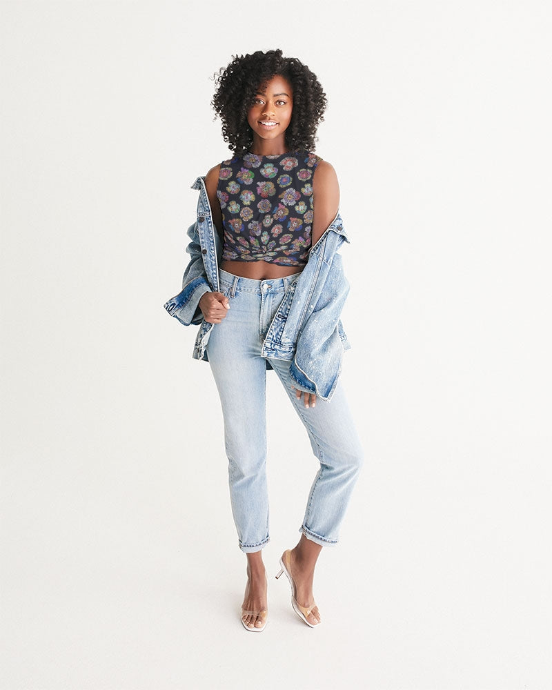 Blooming Women's Twist-Front Tank