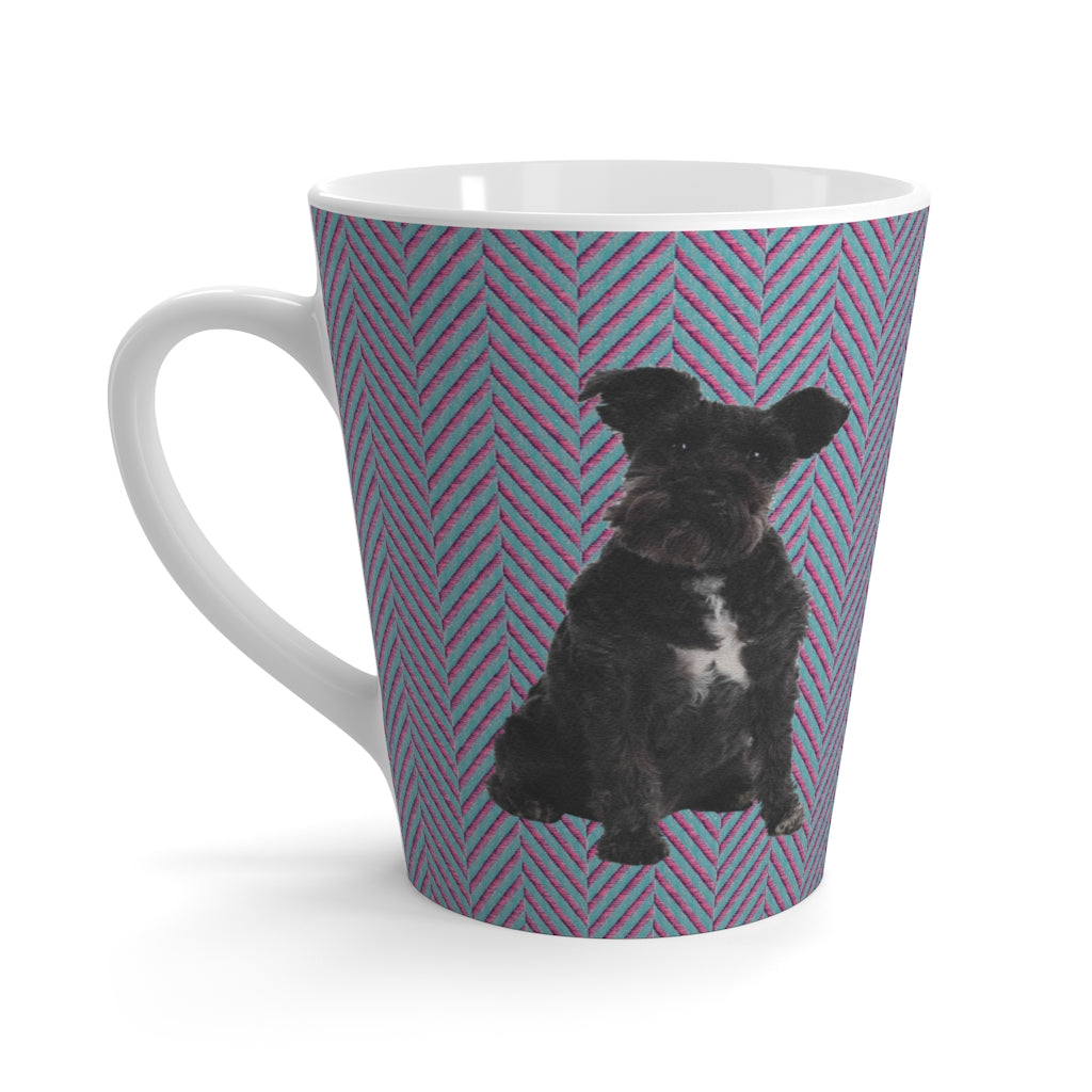 Schnauzer Latte Mug