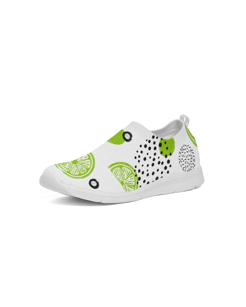 Lime-et-less Women's Slip-On Flyknit Shoe