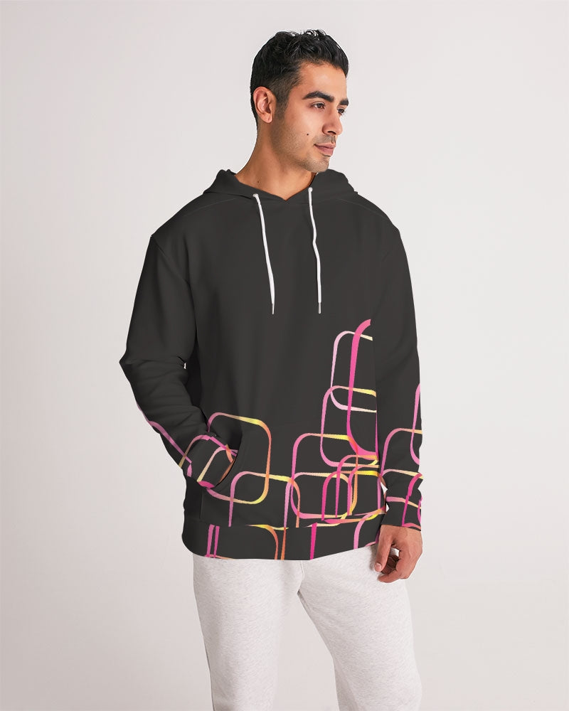 Palm Springs Soft Black Men's Hoodie